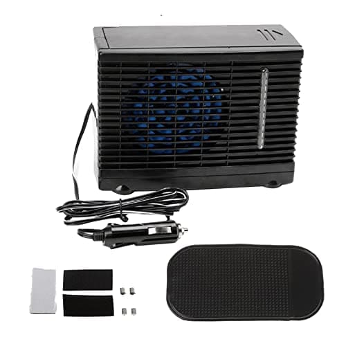 Dedjgoo Car 12V Air Conditioner Fan Portable Cooler for All Season Driving