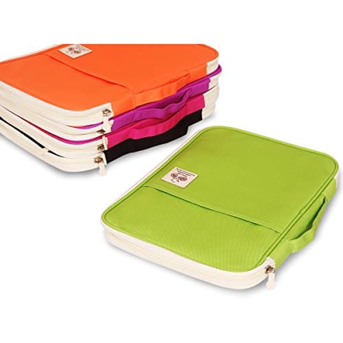 JAKAGO A4 Document Case, Multi-Pocket Portfolio Folder, Travel Portfolios — view 6