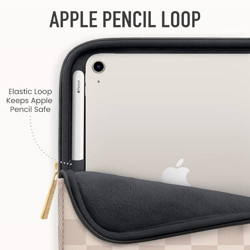 Vandel 9-11 Inch Tablet Sleeve, iPad Sleeve 11 inch Travel Pouch, Fits iPad Pro 11 Inch M4/ 10th Generation 10.9, 9/8th Gen 10.2/ Air 11" 5/4/3 10.9"/10.5", Pro 11 M2, Tab S8/S9 — view 6