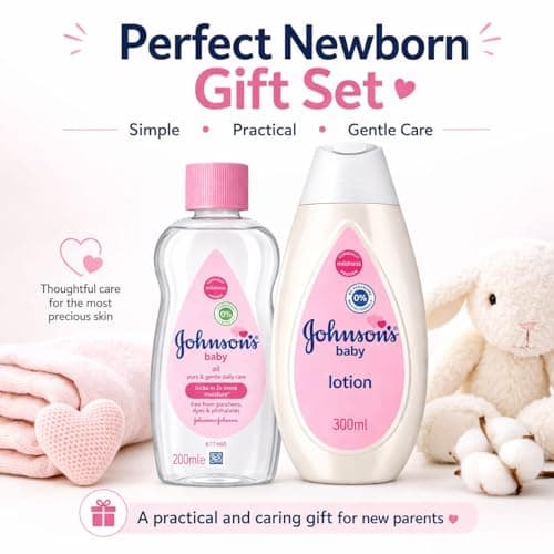 Baby Oil & Lotion Duo Baby Skincare Set Calming Bath Time Skincare Routine for Infants and Toddlers — view 4