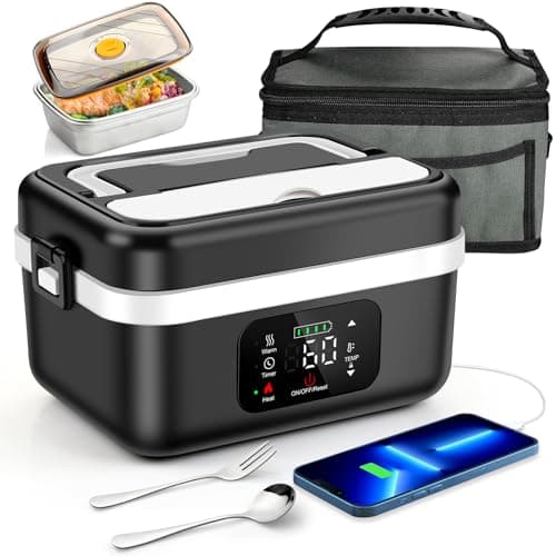 Fagalil 1L Cordless Electric Lunch Box for Adults