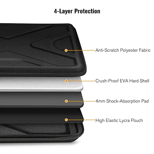 SITHON Hard Shell Laptop Sleeve Case for 15" MacBook Air M5/A3448 (2026) — view 6
