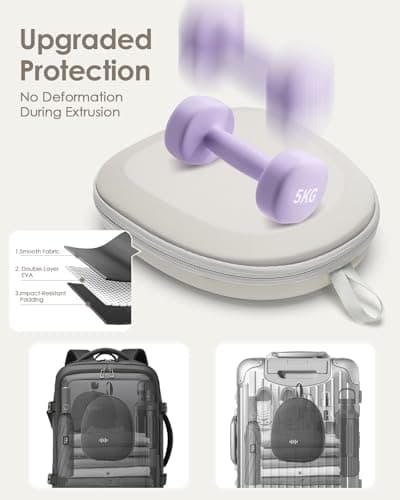 Headphone Case Hard Shell Super-Slim for Sony/JBL/Bose/Soundcore Anker — view 3