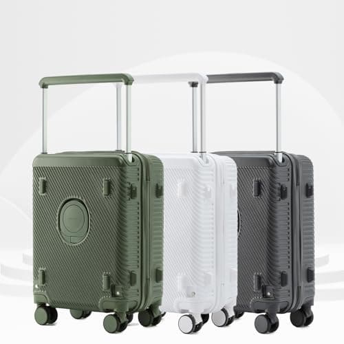LIGHTGO 20" Hardside Cabin Case, TSA Lock, Brake Spinner Wheels — view 5