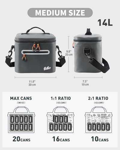 Sydioor 16 Can Cool Bag Insulated — view 4