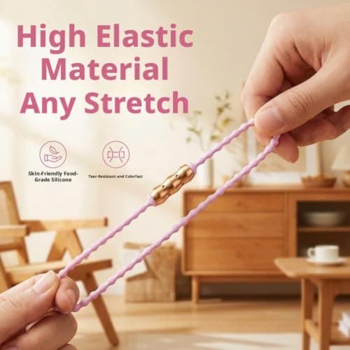 Essential Oil Mosquito Repellent Wristband for Outdoor (Black) — view 3