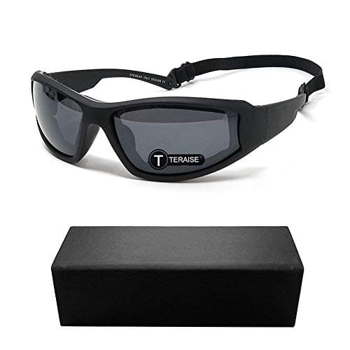 TERAISE Motorcycle Riding Glasses Safety Ski Goggles Adjustable Sunglasses