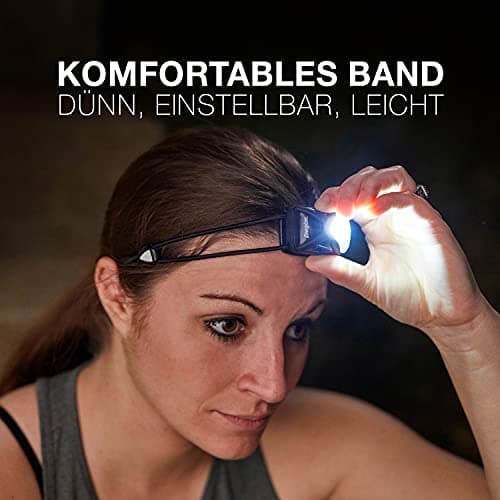 Energizer Mini Rechargeable LED Head Torch, Lightweight, Powerful Bright — view 3