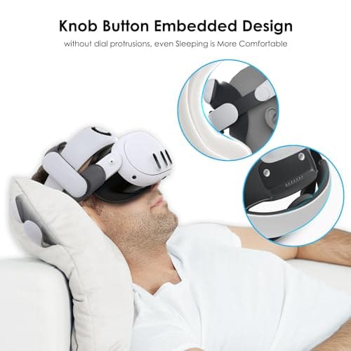BOBOVR S3 Pro Head Strap 10000mah Battery Halo Strap Compatible with Meta Quest 3S/Quest 3, 2 IN 1Headstrap and Head air Conditioning, Hot-Swappable Battery Pack Fit For Oculus Quest3 — view 5