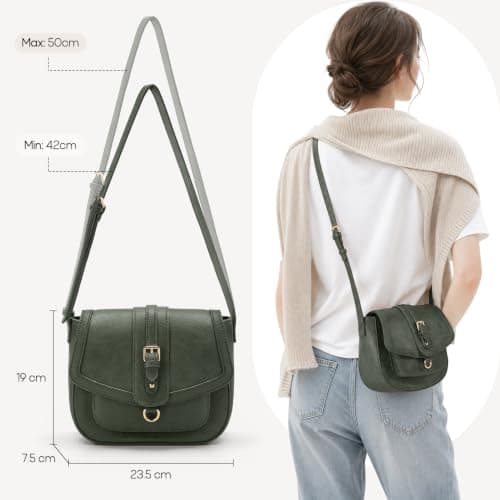 RAINSMORE Crossbody Bag for Women RFID Blocking Handbags & Shoulder Bags — view 2