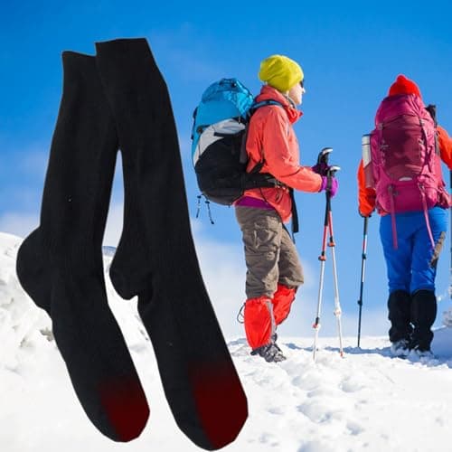 Heated Socks for Women Insulation Warmer Comfortable Washable Electric — view 3