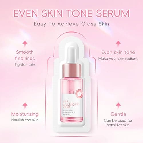 Pamper Gifts for Women Sakura Skincare Set Teenage Girl Gifts Box Travel — view 6