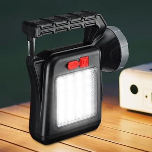 Flashlight Solar Powered Portable Rechargeable Solar Powered Long-Lasting — view 2