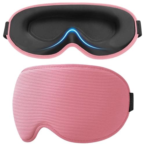 Gritin 100% Blackout Sleep Mask for Women & Men-Zero Eye Pressure Eye Mask