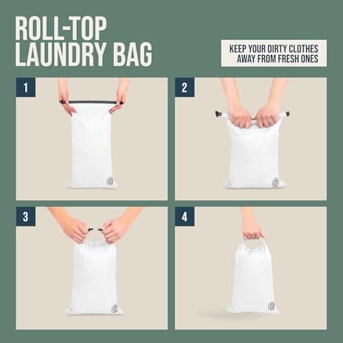 Extra Large Compression Packing Cubes for Travel-Extra Large Packaging Cube Luggage Organizers 7 Piece Set-Ultralight, Expandable/Compression Bags for Clothes (White/Grey) — view 6
