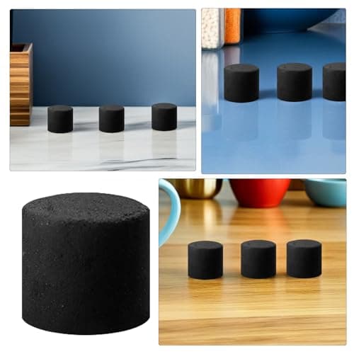 Lurrose Reusable Hand Warmer Charcoal 25pcs round Solid Charcoal Blocks for Incense Burner and Outdoor Handwarmer, Smokeless Winter Heating for Home and Travel — view 5