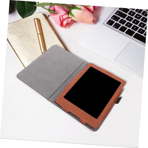 IWOWHERO Protective E-book Case for Electronic Reader Edition 2 Genuine Leather Cover Reader Protective Sleeve for Daily Use Compatible E-readers — view 4