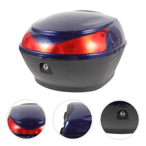 DIYEAH Motorcycle Top Case for Travel Large Capacity Plastic Tail Box — view 4