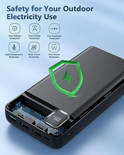 50000mAh Power Bank, USB C Portable Charger with 22.5W Fast Charging — view 2