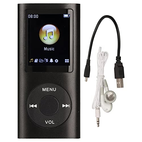 Yinhing 128 Gb MP3 Music Player budget-friendly Portable MP3 Player with Built in Battery Slim .8 LCD Screen Supports TF Card Lightweight Design Multi Color Options for Students and Audiophiles