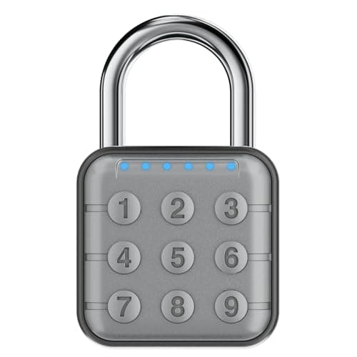 SURPN Digital Combination Lock, Gym Locker Lock Electronic Password Padlock