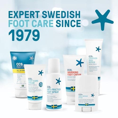 CCS Warming Foot Cream 150 ml - Moisturise and Soften Dry Skin and Cold Feet with a warming sensation — view 6