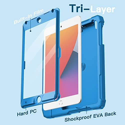 JETech Kids Case for iPad mini 5/4/3/2/1, Blue — view 5
