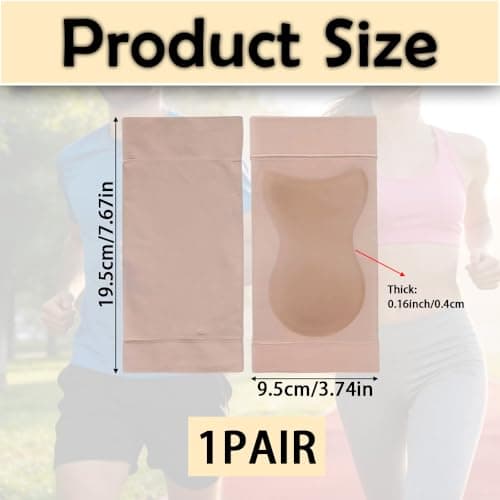 Achilles Tendonitis Socks, Breathable Ankle Compression Socks, Gel Heel Crack Prevention Moisturizing Sock for Tendonitis Bursitis and Dry Cracked Ligament Damage Sprained Relieve Pain (Brown,1 Pair) — view 2