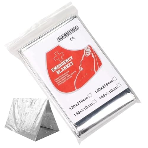 Thermal Blankets Survival Warm Aluminum Foil Survival Gear