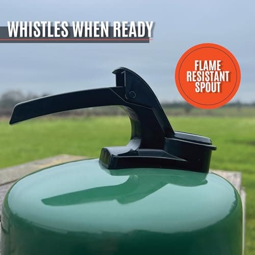 Milestone Camping 63979 1L Whistling Camping Kettle/Pouring Spout and Heat-Resistant Handle/Camping, Fishing, Workshops and Garages — view 6
