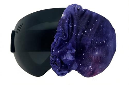 AMMKRO Ski Snowboard Goggle Cover Sleeve Protective Protectors Lens Scratch Dust Protection for Travel Storage Accessories (Purple) — view 3