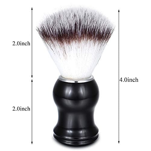 CCbeauty Shaving Brush Kit For Men, 4-In-1 Stainless Steel Shaving Brush And Bowl Set, Safty Razor Stand Holder, Traditional Wet Close Shaving Kit, Men Manual Shaving Cleaning Tool, Easy To Clean — view 6