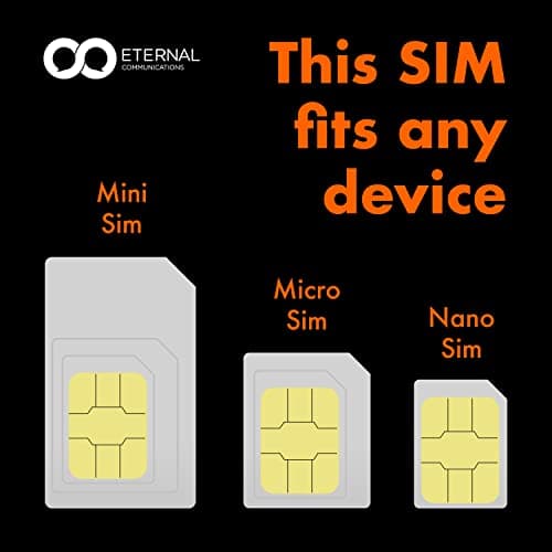 Preloaded Orange Travel Sim Card Now with 30GB of 4G Data, Unlimited Calls & Texts in Europe, 120 mins + 1000 SMS from Europe to Worldwide (Lasts for 14 Days). Tethering Allowed — view 5
