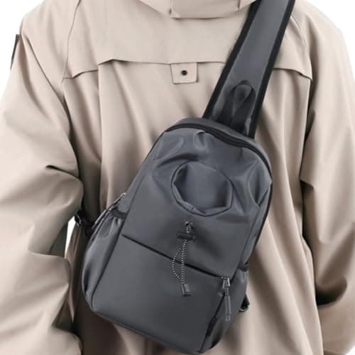 Secure Zipper for sling Bag Anti-Theft Design Black Secure Zipper — view 5