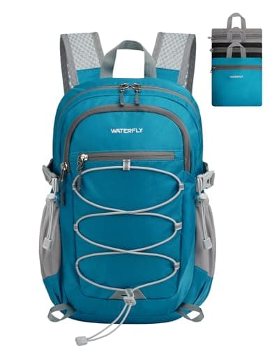 Waterfly 15L Lightweight Packable Backpack Foldable Daypack for Hiking