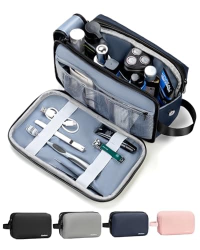 Chakipee Wash Bag, Large Travel Wash Bag Water-Resistant - Blue