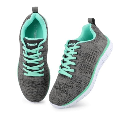 riemot Trainers for Women and Men, Lightweight Breathable Walking Shoes — view 3