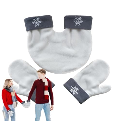 Couple Full Finger Gloves – Romantic Handwear Set, Lovers Winter Gloves, Knit Design, Soft Warm Protection | for Christmas Valentines Day New Year Winter Outdoor Travel Evening Casual Street Cold — view 6
