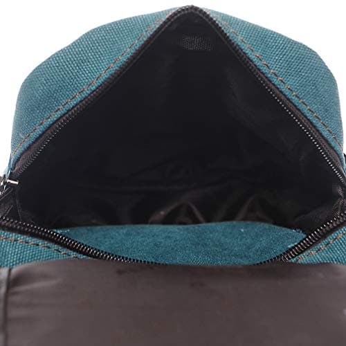 Xieben Canvas Drop Leg Bag for Men Women Waist Belt Tactical Military Pouch Motorcycle Riding Cycling Travel Tactical Outdoors Sports Bum Fanny Pack Green — view 4
