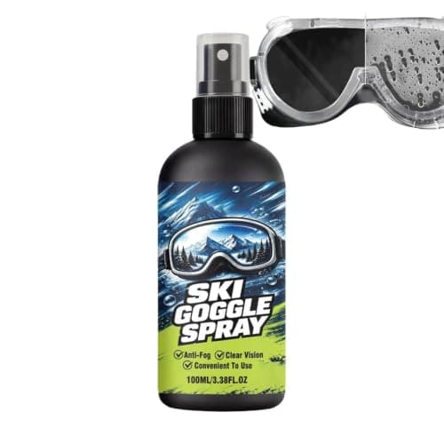 Ski Goggle Anti Fog Spray 100ml Portable Eyeglass Defogger Agent