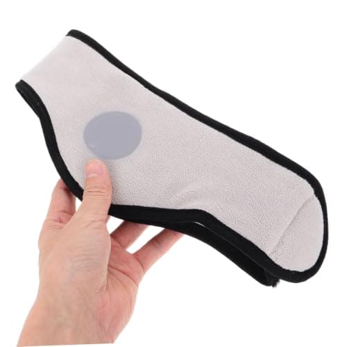 Adorainbow 2pcs Noise Cancelling Sleep Ear Cover with Adjustable Hook and Loop Soft Cotton and Polyester Ear Muffs for Sleeping and Noisy Environments for Men and Women — view 4
