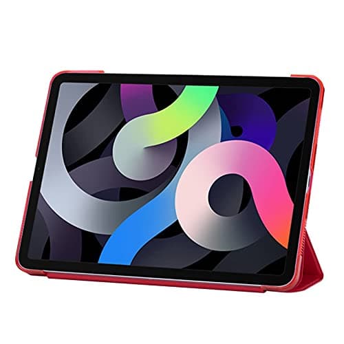 For Apple iPad Mini 4th/5th Gen A1538 A1550 A2126 A2124 Smart Magnetic Stand Case with Automatic Wake/Sleep (Red) — view 5
