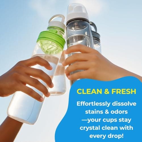 Flowcheer Water Bottle Cleaning Tablets, 36 Pack, for Bottles and Tumblers — view 4