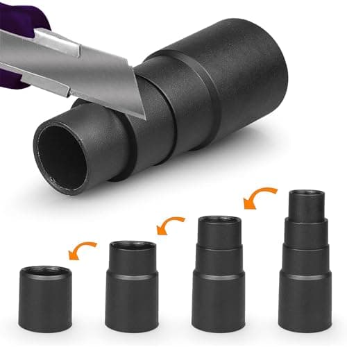 4 Pcs Universal Vacuum Adapter,dust Extractor Hose Adaptor — view 6