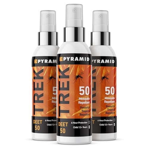 Pyramid Trek 50 Mosquito & Insect Repellent 50% DEET 6 Hr Protection 100ml