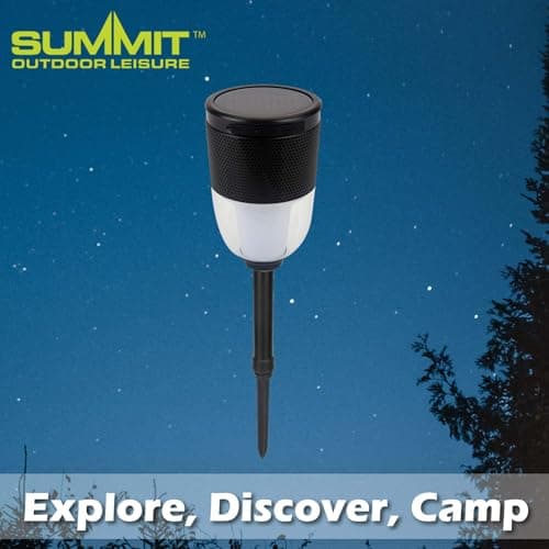 VFM e-Store - Solar Light Wireless Speaker 9-10 Hour Charge Time Automatic Sensor- Camping, Travel Holiday Accessories for Summer - 11cm X 20cm Multi X 1 — view 3