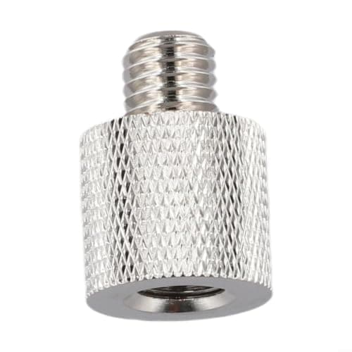 ARMYJY Stainless Steel for m10 to 3/8 Adapter for JPC Antennas - Weather Resistant Ham Radio Accessory for Travel(Silver) — view 2