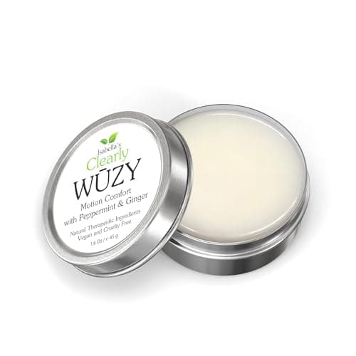 Clearly WŪZY, Aromatherapy Herbal Anti Nausea Rub | Relief for Morning and Motion Sickness, Dizziness, PMS, Travel | Natural Remedy with Ginger, Peppermint, Lavender | Made in USA — view 6