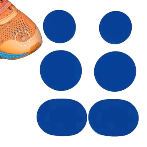 Shoe Patch Vamp Repair Sticker, Sneaker Patch Kit,Shoe Hole Cover Patches, Breathable Adhesive Design,Easy to Apply, Black, for Running, Dance, Boots, Jackets, Costumes, Luggage — view 6