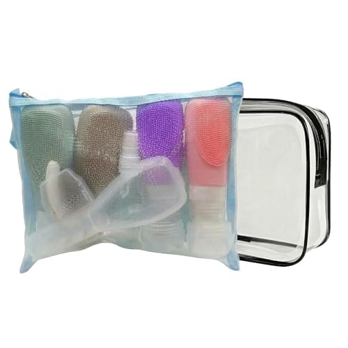 Stiqué TSA Approved Travel Bottles Set 15-Piece – Leak Proof Silicone Travel Size Containers – Complete Carry On Toiletry Kit for Women & Men — view 4